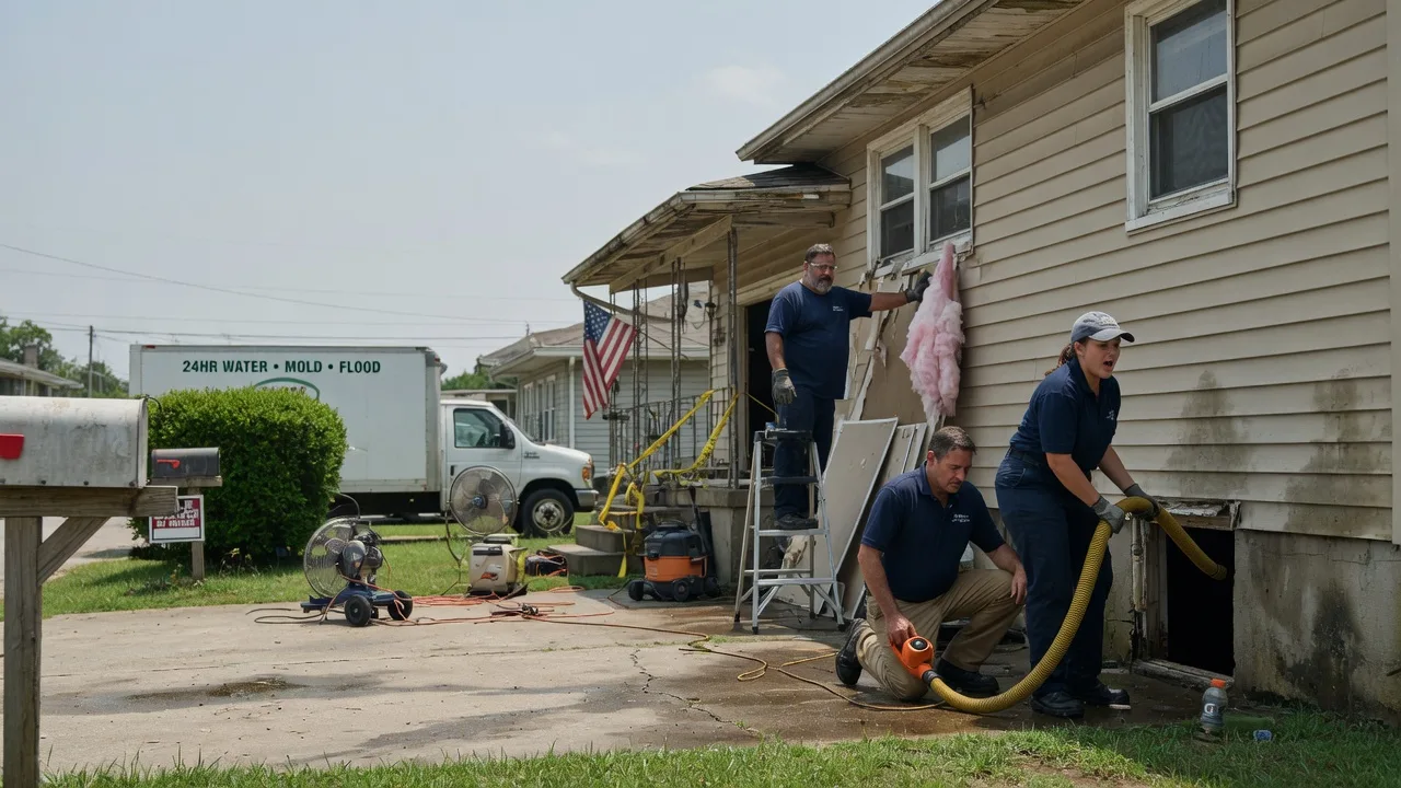 Water Damage Repair in Hillsboro, KS near me